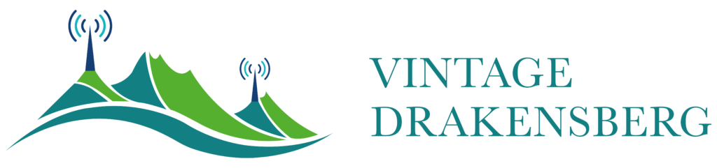 vintage Drakensberg web logo stacked 1920 width